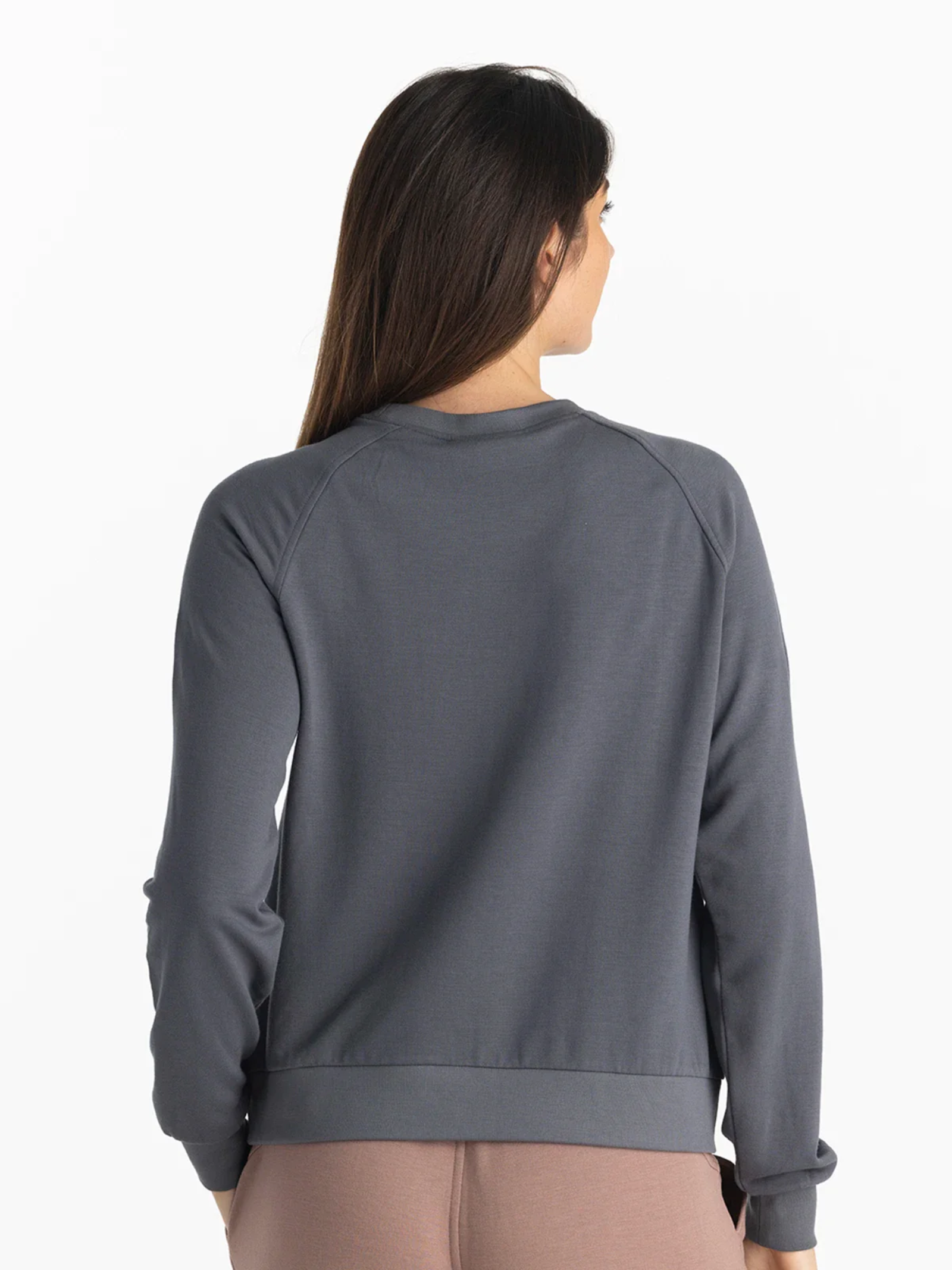 W's Bamboo Lightweight Fleece Crew