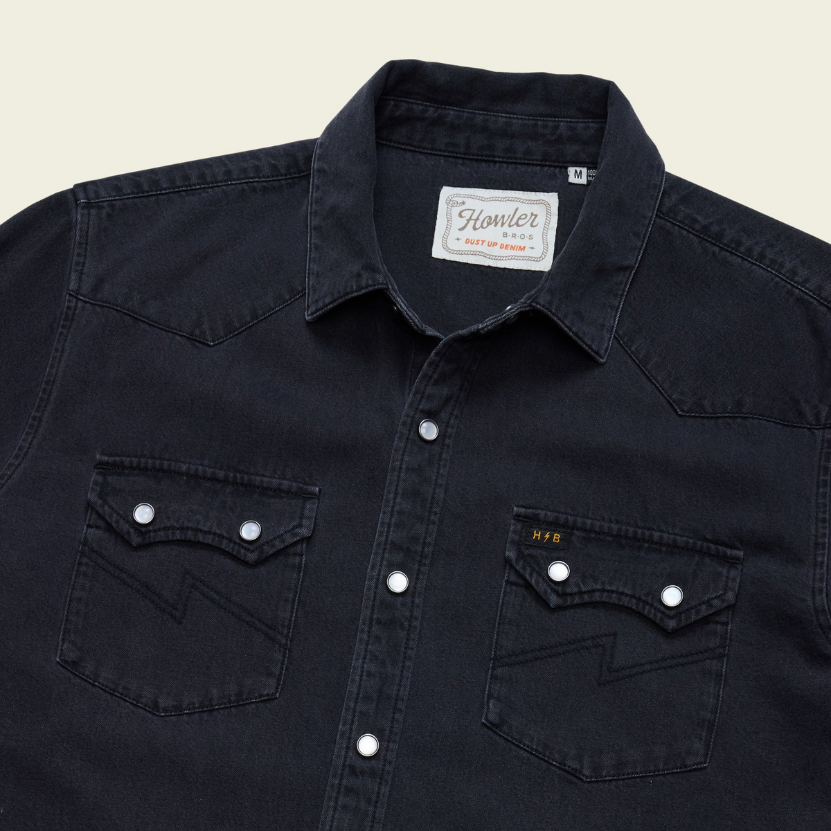 Dust Up Denim Snapshirt