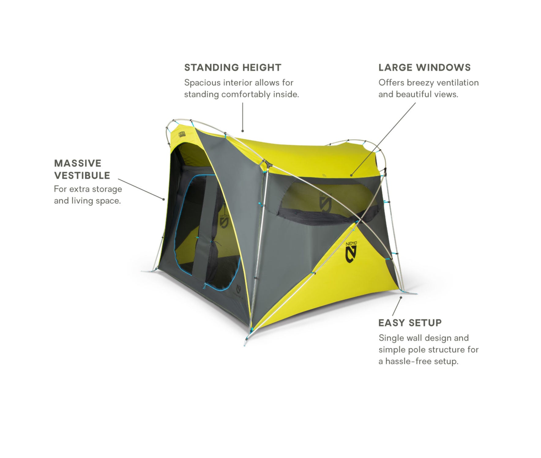 NEMO Wagontop 4P – Native Summit Adventure Outfitters