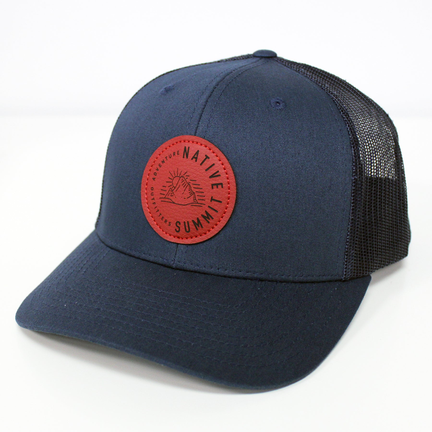 NS Red Circle Patch Trucker