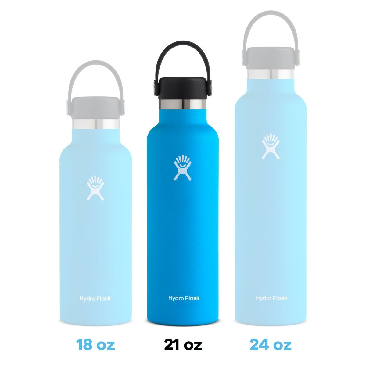 Hydro Flask, Dining, New Hydroflask Insulated Water Bottle 24 Oz Standard  Mouth Flex Cap Starfish