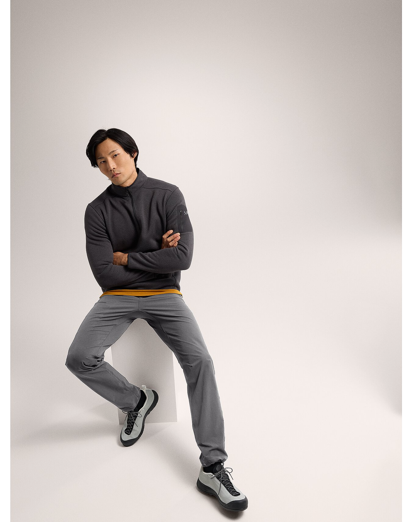 Covert 1/2 Zip Neck Men's — Native Summit Adventure Outfitters Covert 1/2 Zip Neck Men's — Native Summit Adventure Outfitters