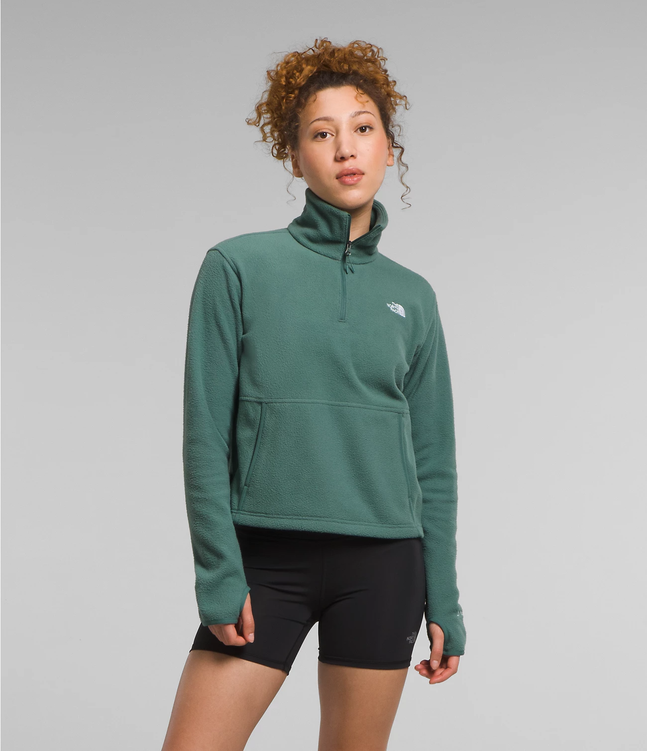 The North Face Womens 100 Glacier Printed Half Zip - Women's midlayer for  any outdoor activities