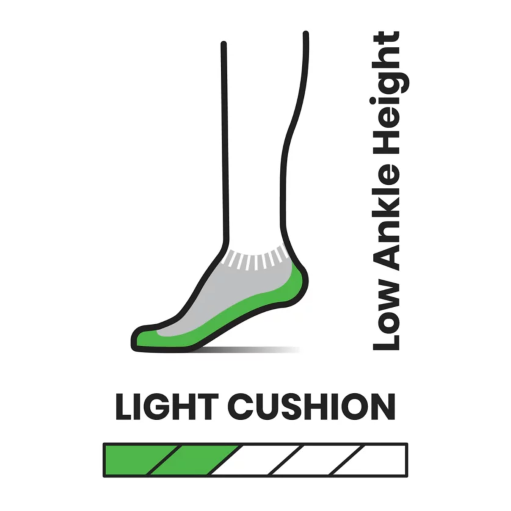 Hike Light Cushion Low Ankle Socks