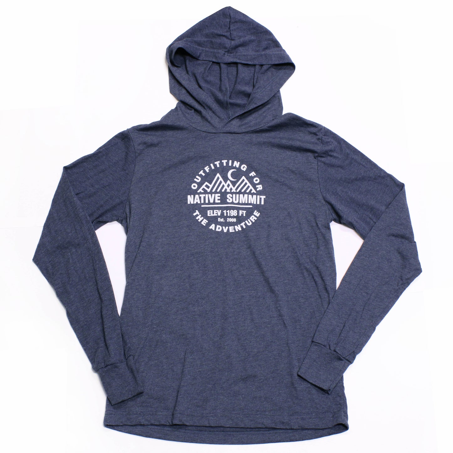 NS Circle Stamp Tri Blend Hoody