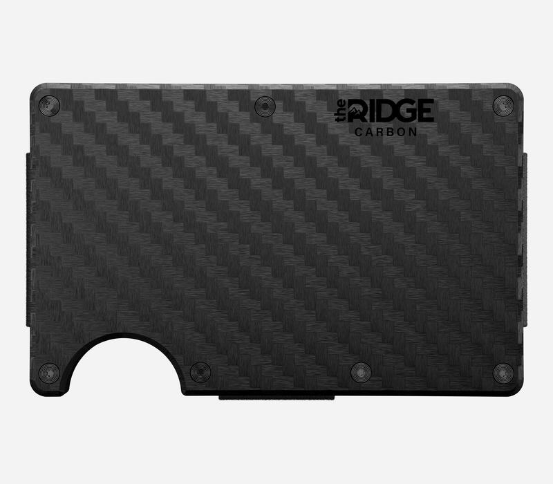 Ridge Carbon Fiber Money Clip