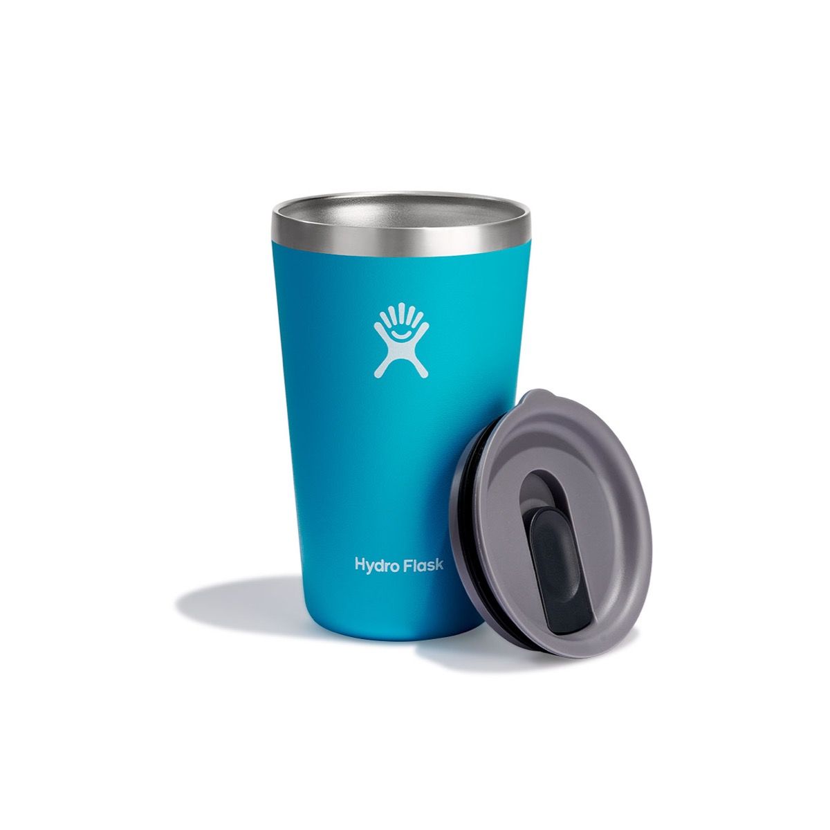 Hydro Flask Tumbler - Stainless Steel, Reusable, Vacuum Insulated with  Press-in Lid