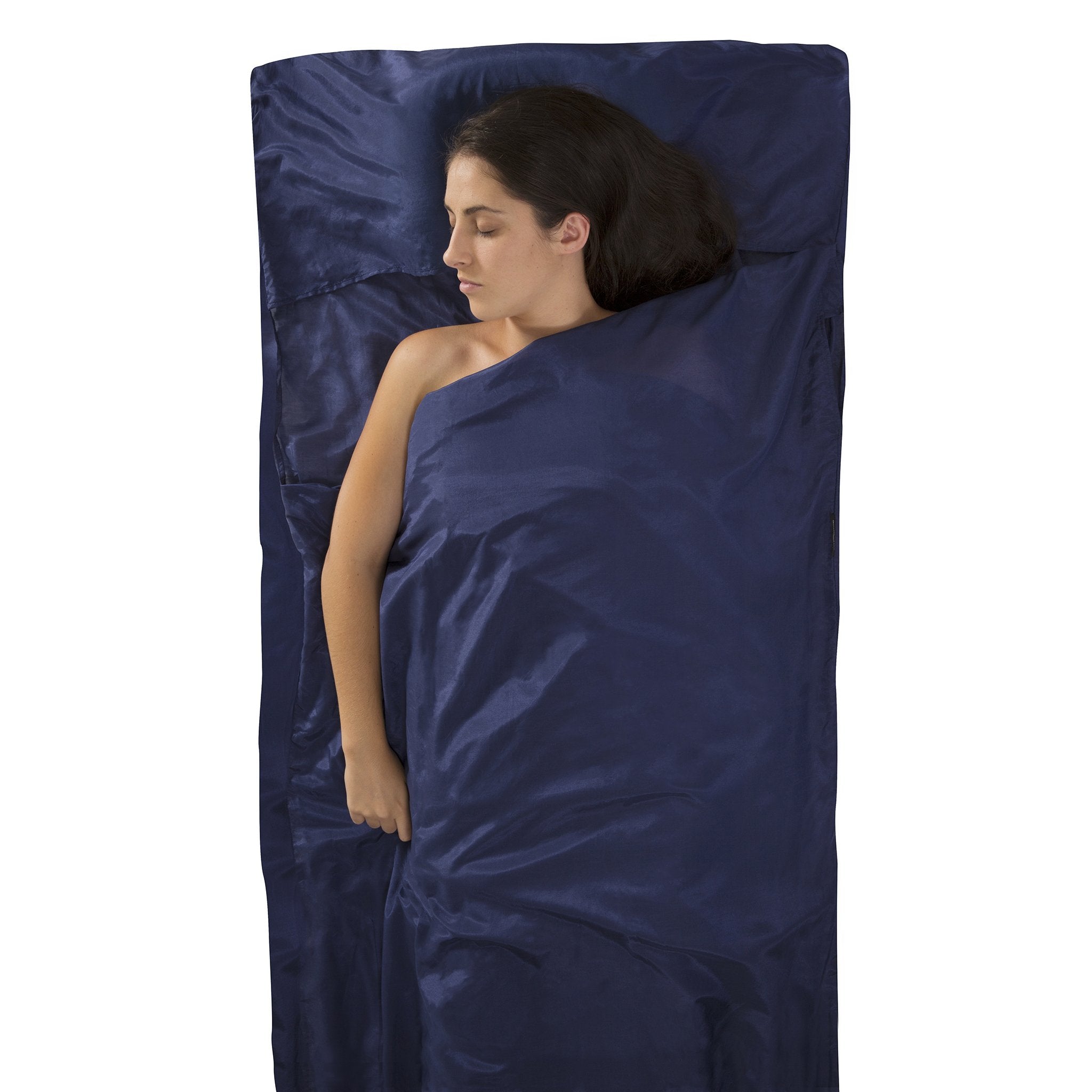 Silk/Cotton Blend Travel Liner - Traveller w pillow insert