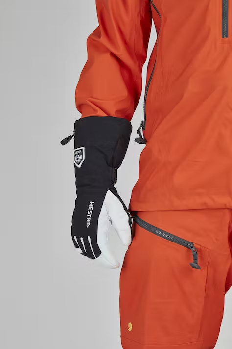 hestra - army leather heli ski 5 finger - handschuhe Hestra Army Leather Heli Ski Glove Black / 12