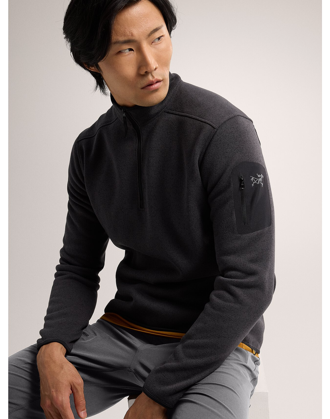 Covert 1/2 Zip Neck Men's